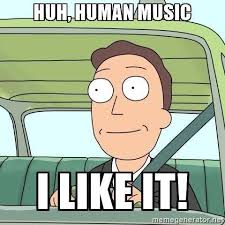 Human Music Meme